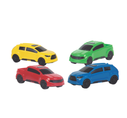 SUPER FROTINHA C/4 CARROS CAIXA 37CM 563